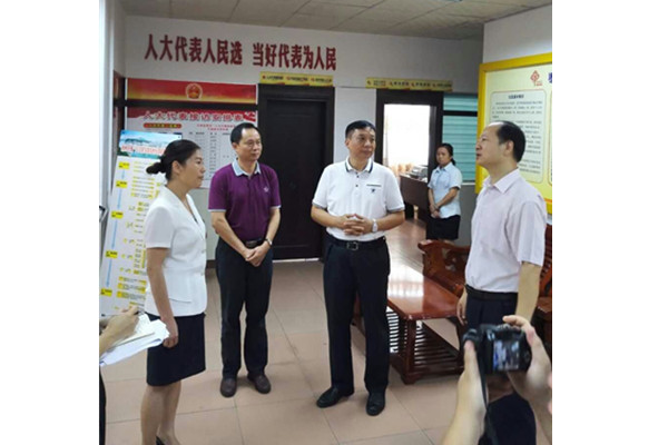 市領導到棗沖社區(qū)調(diào)研